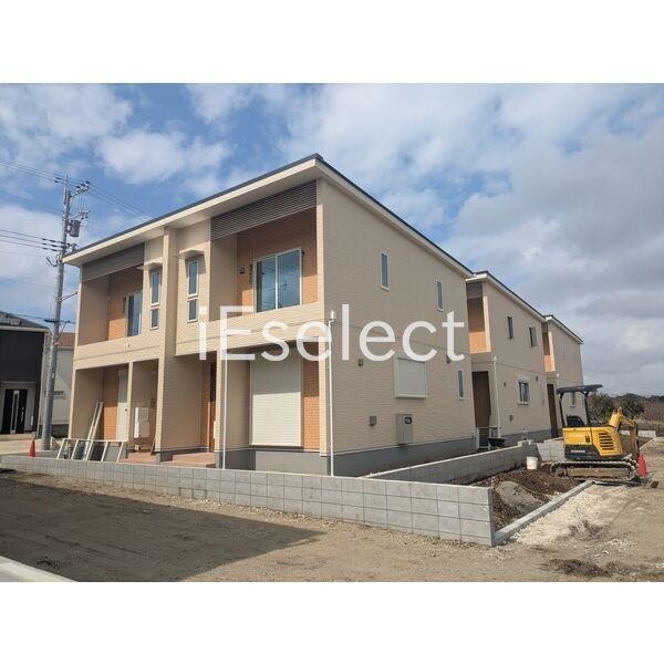建物外観　2026年5月完成予定の新築テラスハウスです♪経済的な都市…