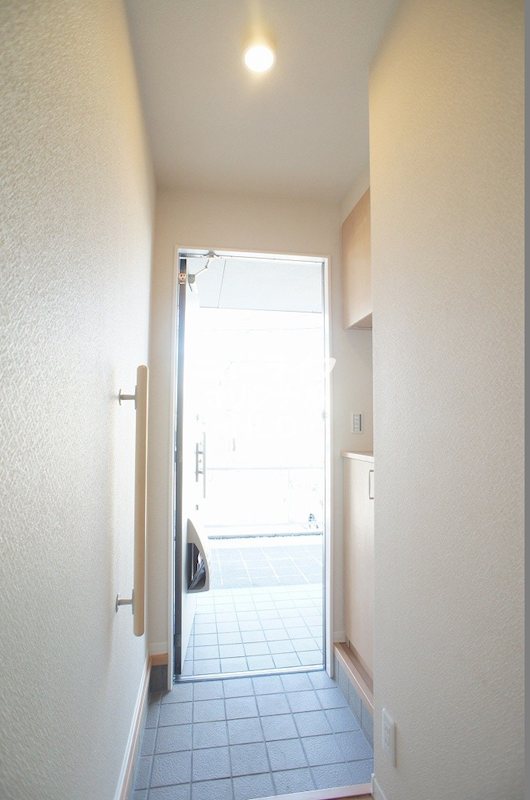 玄関　玄関は1階にあります