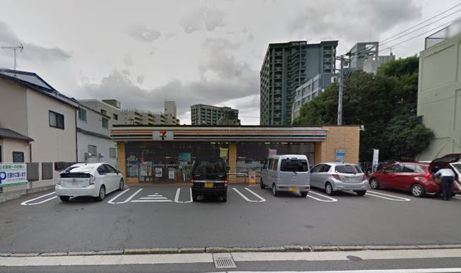 コンビニ　セブンイレブン 博多出来町通り店（コンビニ）まで110m