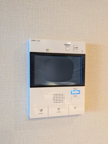 セキュリティ　TV付きインターホンでセキュリティ面も安心です