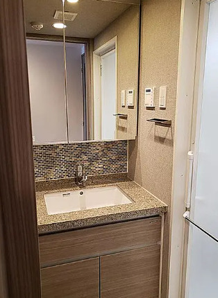 洗面設備　別部屋の画像を使用しております。