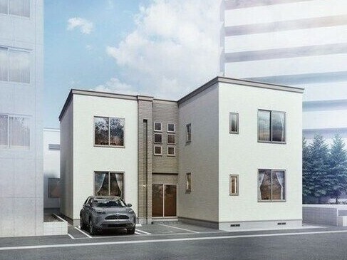 建物外観　外観パース