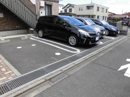 駐車場　敷地内駐車場です。