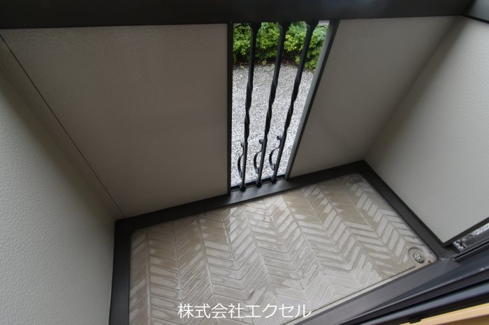 バルコニー　南向きです。