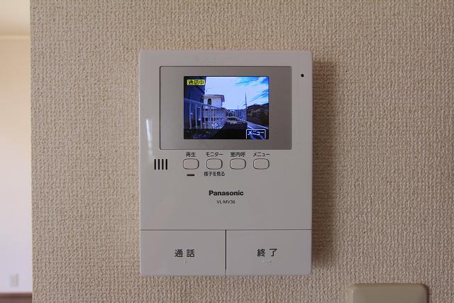 セキュリティ　あると安心ＴＶモニタ付インタホン
