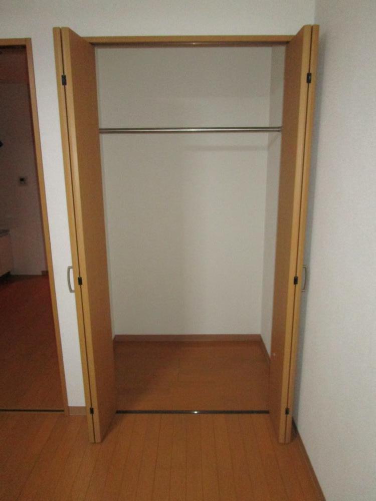 収納　クローゼット付きなのでお部屋を広く使えます