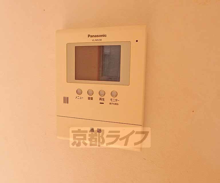 セキュリティ　モニターで来客確認できるので安心です。