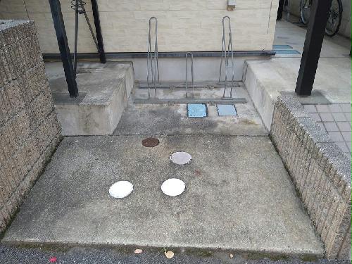エントランス　駐輪場