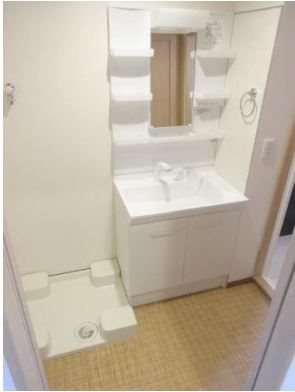 洗面設備　※他部屋参照