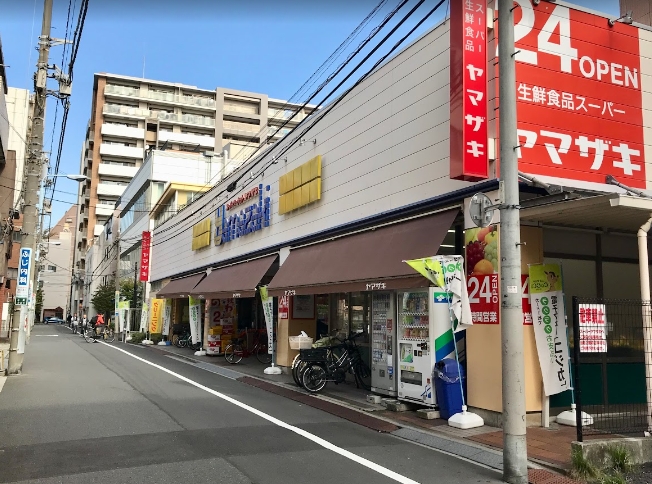 スーパー　スーパーヤマザキ三筋店（スーパー）まで217m
