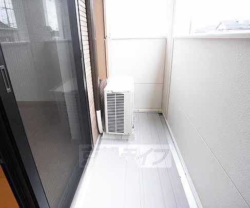 バルコニー　西向きバルコニーです