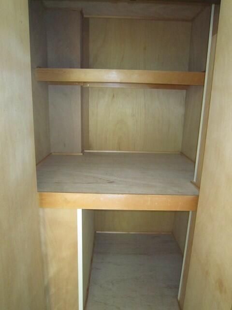収納　写真は同タイプ住居です。