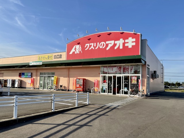 ドラックストア　クスリのアオキ白江店（ドラッグストア）まで307m