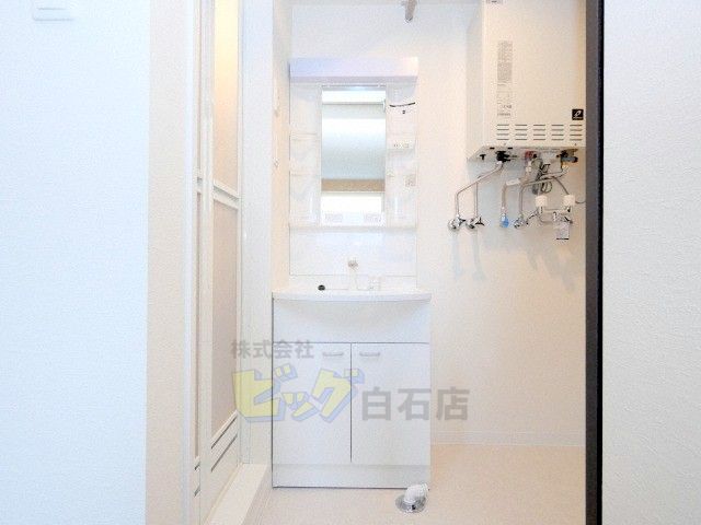 洗面設備　シャンプードレッサー完備しています♪