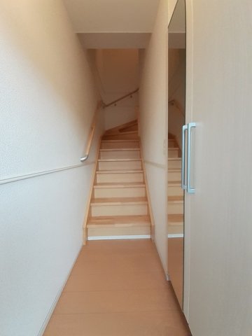 玄関　明るい玄関です