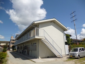 阪急今津線 小林駅 徒歩14分 2階建 築51年の外観写真