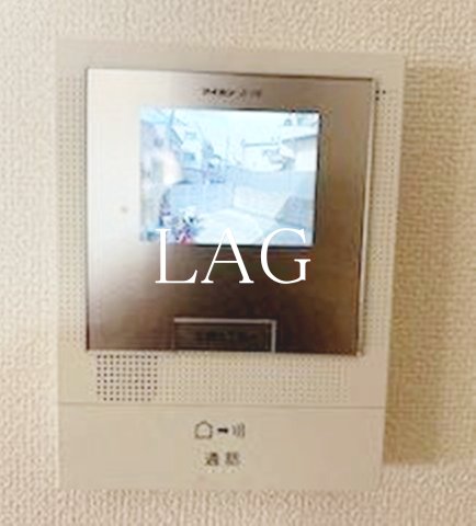 セキュリティ　モニター付きインターフォンです。