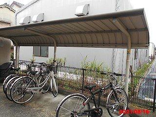 その他共有部分　屋根付き駐輪場