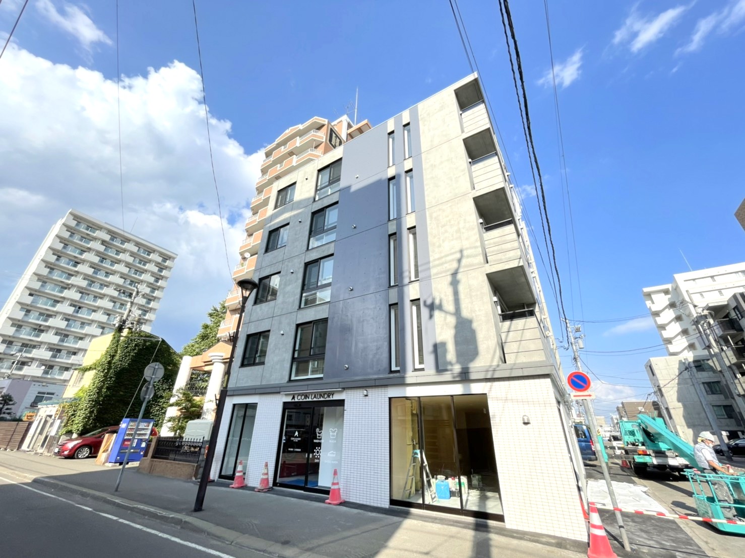 建物外観　★お得なガスリミット＆ネット無料♪人気エリアのデザイナーズ★