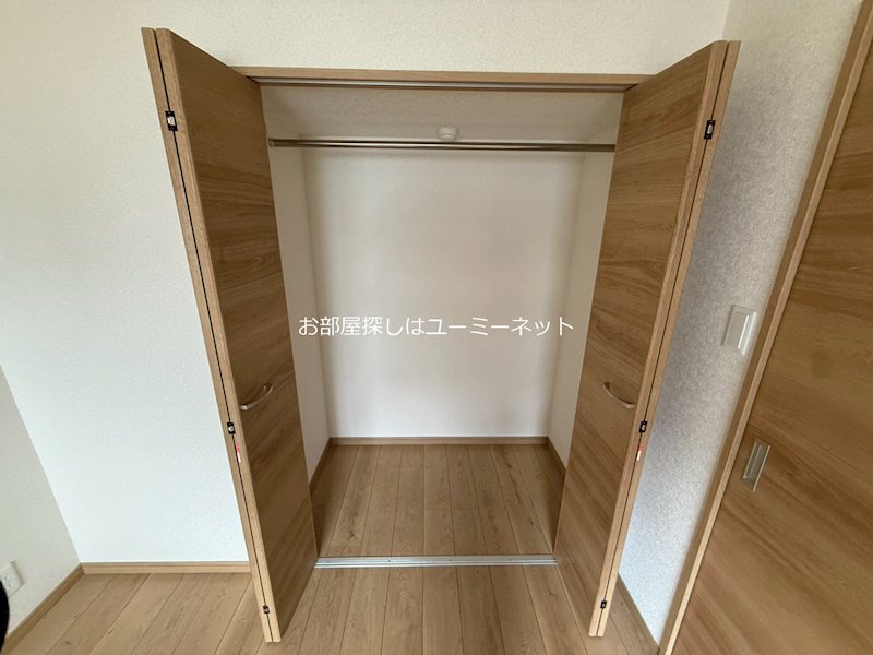 収納　※実際のお部屋は反転タイプとなります。