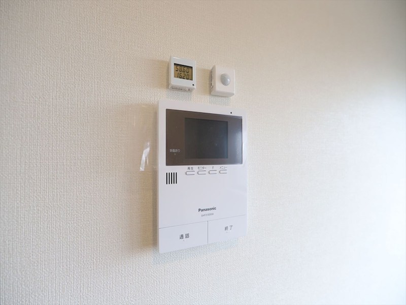 セキュリティ　ＴＶモニター付インターホン　同仕様写真