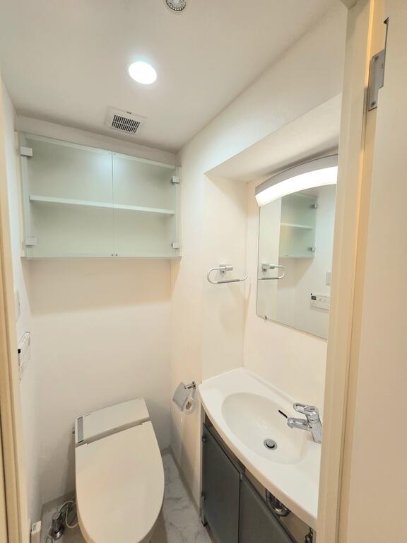 洗面設備　※別部屋の参考写真です。