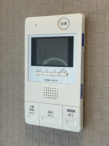 セキュリティ　フォルテ福島　モニター付きインターホン