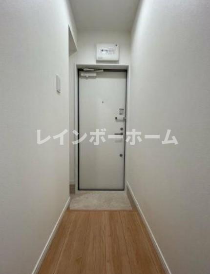 玄関　明るい玄関です