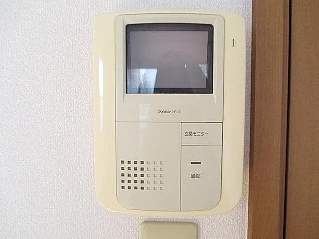 セキュリティ　来訪者を確認出来ます(別部屋参考写真)