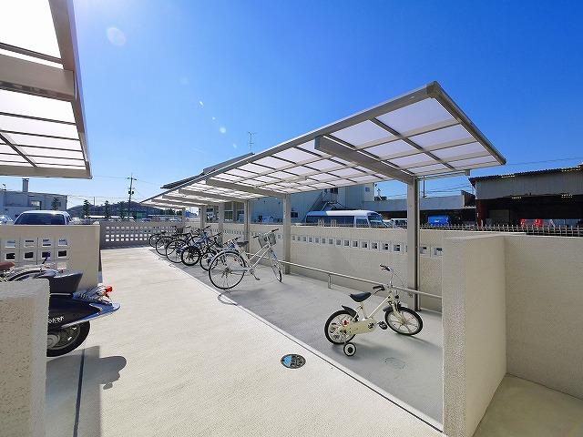 その他共有部分　自転車置き場