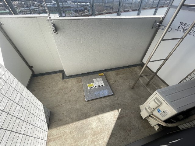 バルコニー　落ち着いた時間を過ごせるバルコニーです