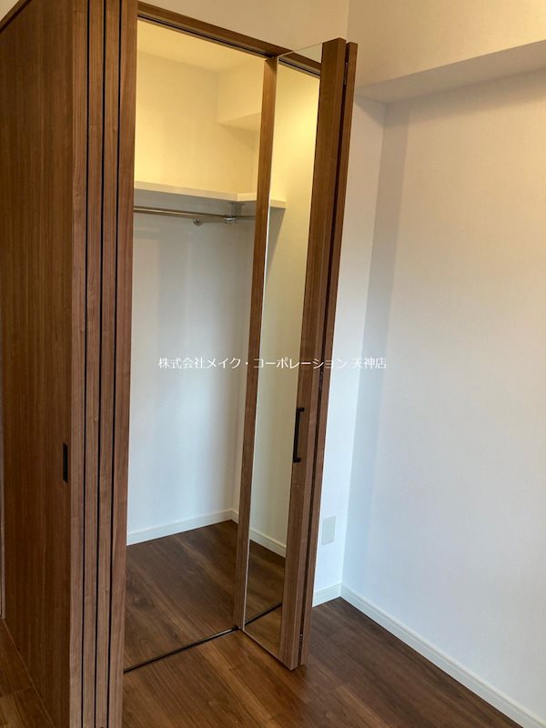 収納　※入居中の為別部屋写真使用現状優先