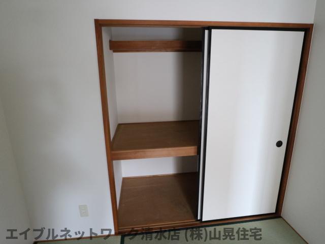 収納　収納のためのスペースです