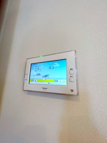 その他設備　太陽光発電モニターで売電状況も確認できます