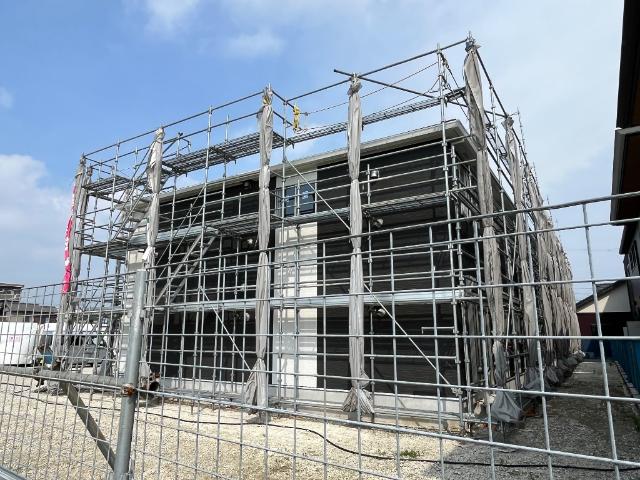 建物外観　建築現場