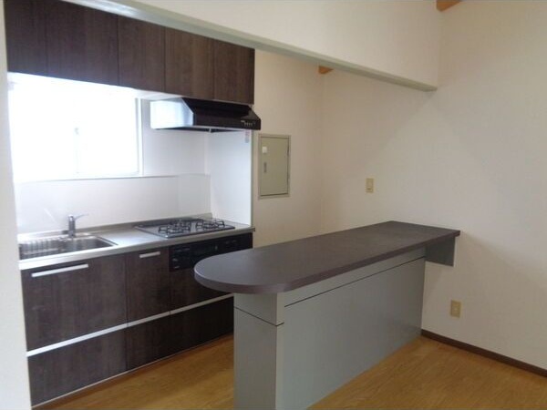 キッチン　※写真は同じマンションの違う部屋のものになります。