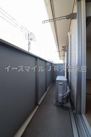 バルコニー　バルコニーがあります