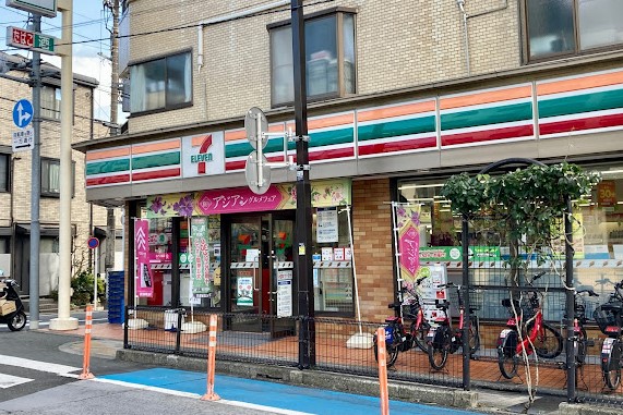 コンビニ　セブンイレブン 西大井店（コンビニ）まで433m