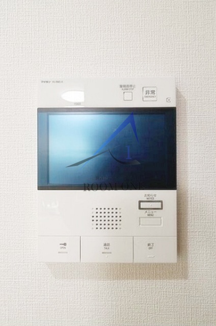 セキュリティ　モニター付きインターホンです。