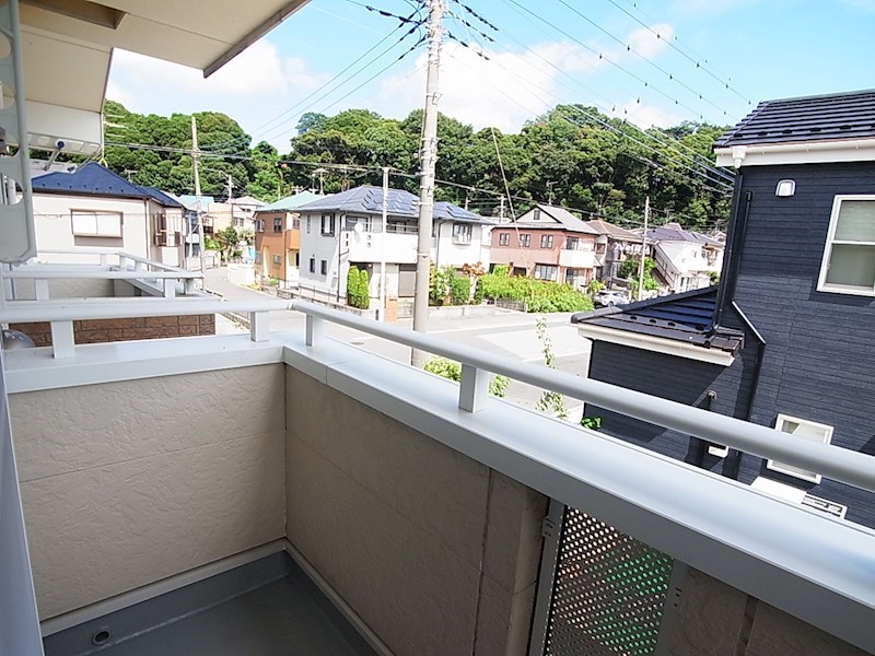 バルコニー　同一物件別部屋写真