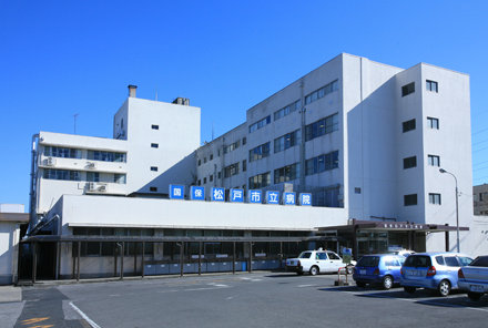 病院　松戸市役所 松戸市立病院（病院）まで443m