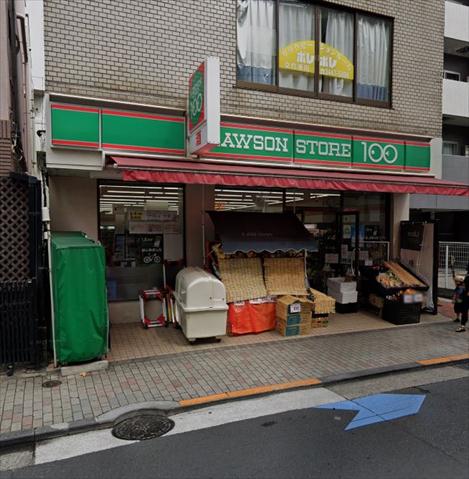 コンビニ　ローソンストア１００（コンビニ）まで1142m