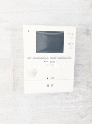 セキュリティ　モニター付きインターホンです。