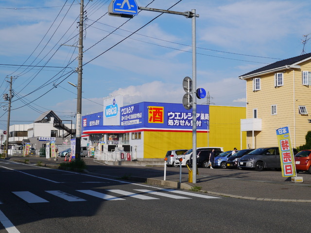 ドラックストア　ウエルシア薬局新潟東中野山店（ドラッグストア）まで241m