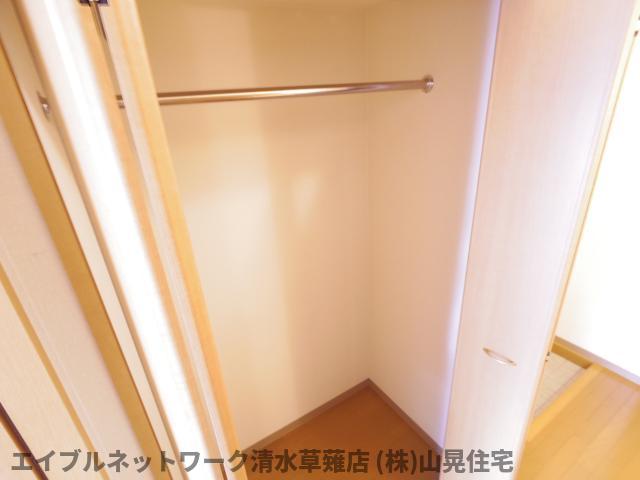 収納　大きなスペースがあり、収納には困りません