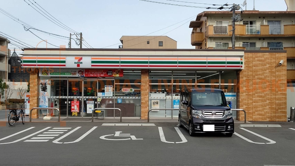 コンビニ　セブンイレブン 大野城下大利1丁目店（コンビニ）まで375m