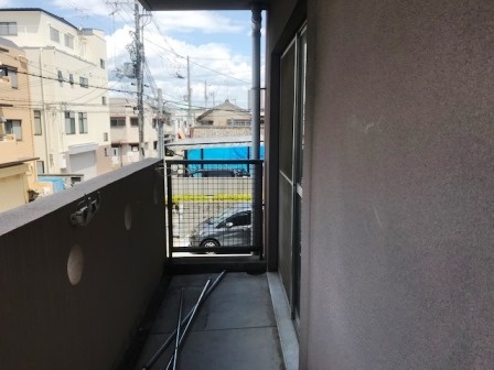 バルコニー　1Fはテラス