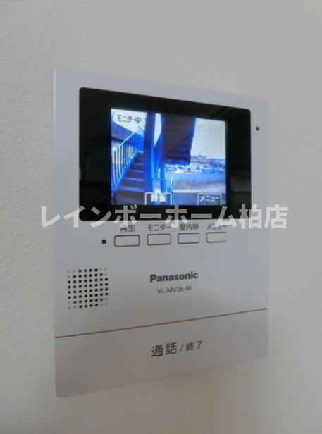 セキュリティ　TVモニタ付インターホンです