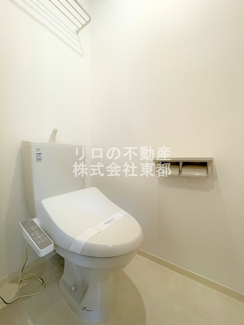 トイレ　洗浄便座付です！毎日清潔・快適にお過ごしいただけます♪