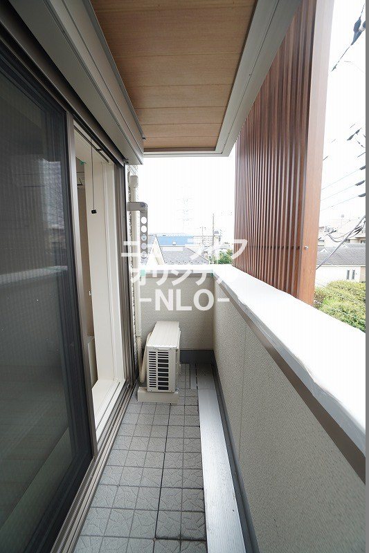 バルコニー　前面を遮る建物が無く風通し良好です☆